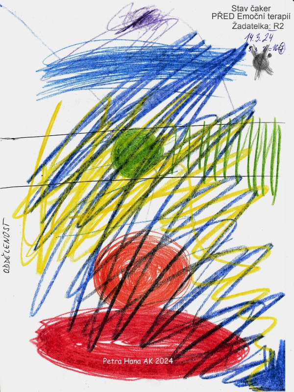 Automatická kresba - emoční terapie