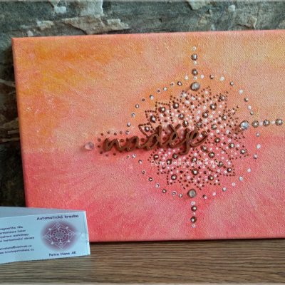Naděje (originál volná tvorba) akryl na plátně 18x24cm – k dispozici